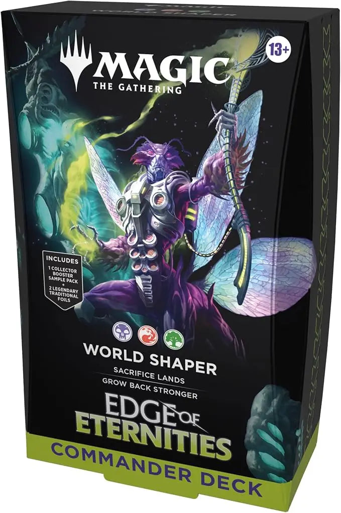 Magic: The Gathering Edge of Eternities Commander Deck - World Shaper Rapid Spin Tcg