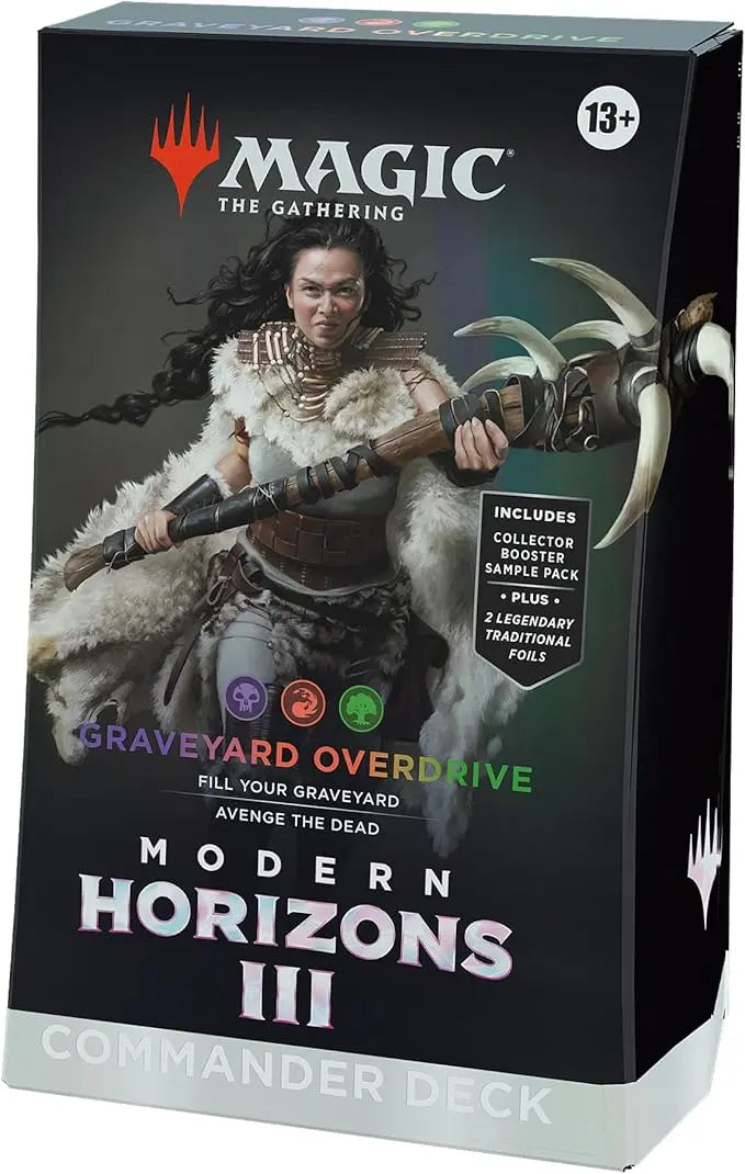 Magic: The Gathering Modern Horizons 3 Commander Deck - Graveyard Overdrive Rapid Spin Tcg