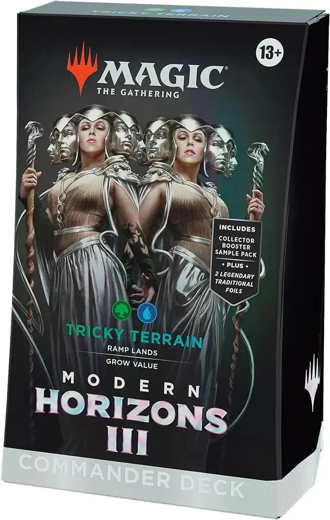 Magic: The Gathering Modern Horizons 3 Commander Deck - Tricky Terrain Rapid Spin Tcg