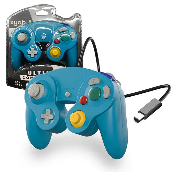 XYAB Ultimate NGC Joystick Controller for Nintendo GameCube - Gold Rapid Spin Tcg