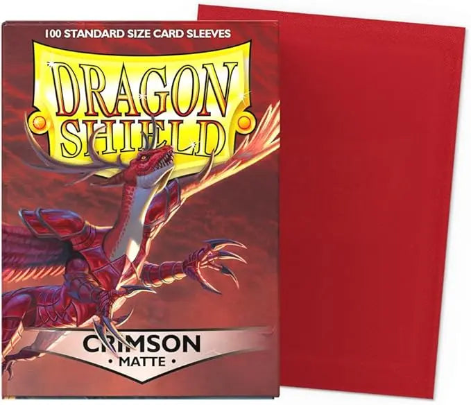 Dragon Shield | Matte Sleeves Standard Size 100 Rapid Spin Tcg