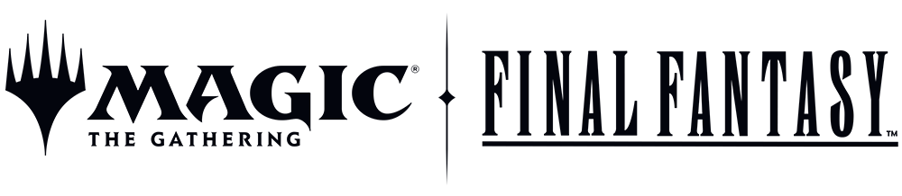 Logos of 'Magic: The Gathering' and 'Final Fantasy' side by side.