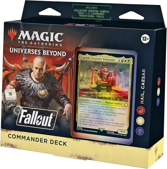 Magic: The Gathering Fallout Commander Deck - Hail, Caesar Rapid Spin Tcg