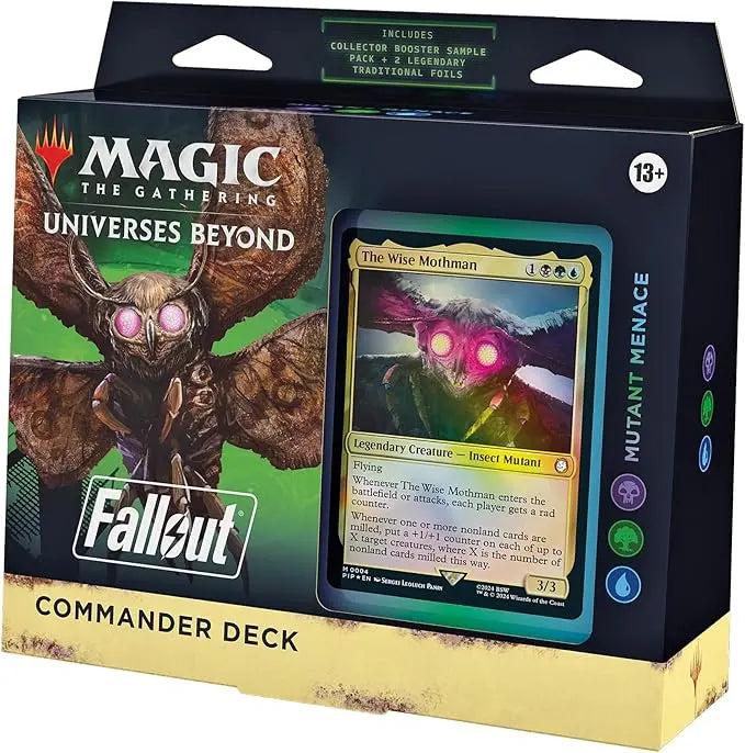 Magic: The Gathering Fallout Commander Deck – Mutant Menace Rapid Spin Tcg