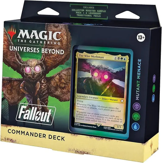 Magic: The Gathering Fallout Commander Deck – Mutant Menace Rapid Spin Tcg