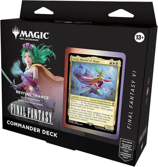 Magic: The Gathering Final Fantasy VI Commander Deck - Revival Trance My Store