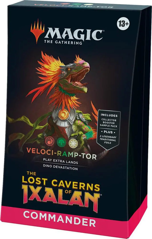 Magic: The Gathering The Lost Caverns of Ixalan Commander Deck - Veloci-Ramp-Tor Rapid Spin Tcg