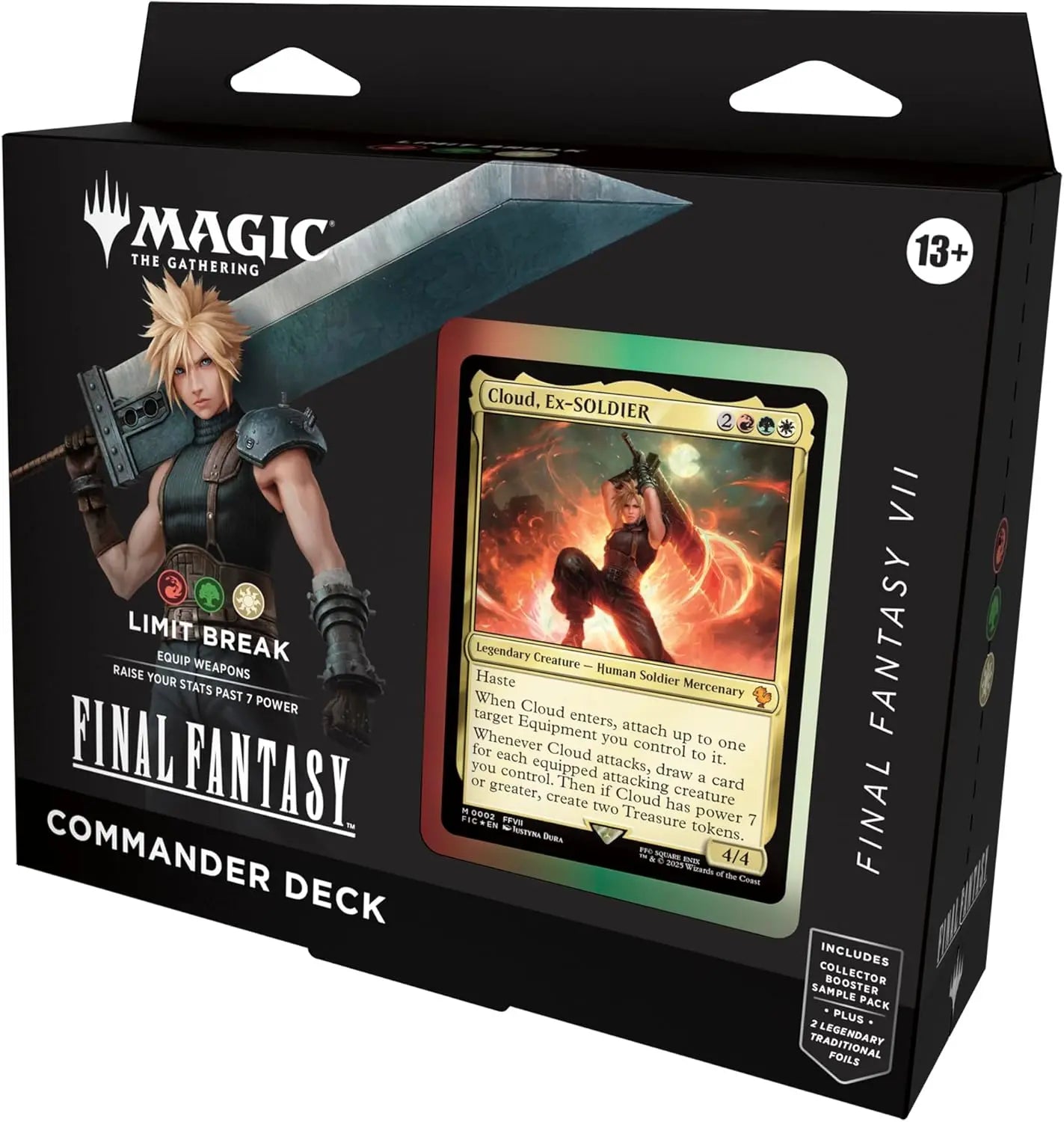 Magic: The Gathering Final Fantasy VII Commander Deck - Limit Break Rapid Spin Tcg