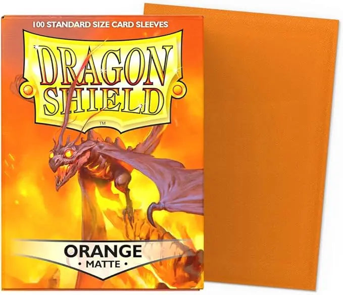 Dragon Shield | Matte Sleeves Standard Size 100 Rapid Spin Tcg