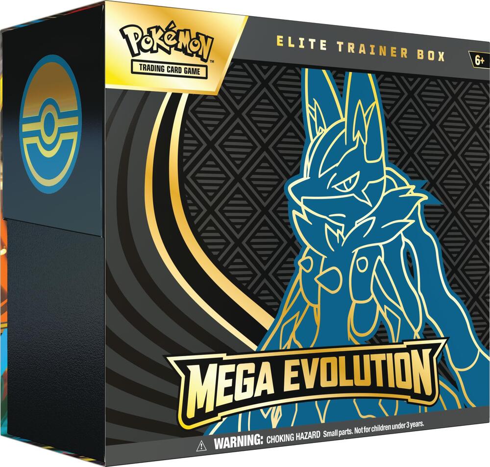 Pokémon Trading Card Game Elite Trainer Box Mega Evolution packaging