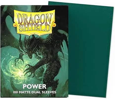 Dragon Shield | Matte Dual Standard Size Card Sleeves | 100 Rapid Spin Tcg