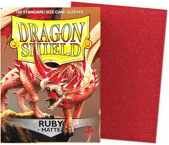 Dragon Shield | Matte Sleeves Standard Size 100 Rapid Spin Tcg