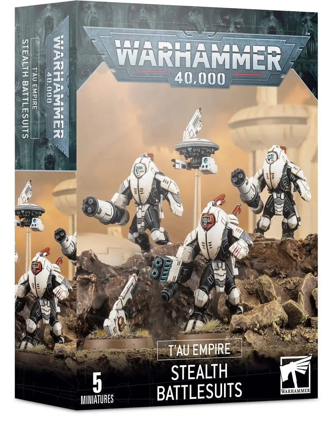 Warhammer 40k - Tau Empire Stealth Battlesuits Rapid Spin Tcg