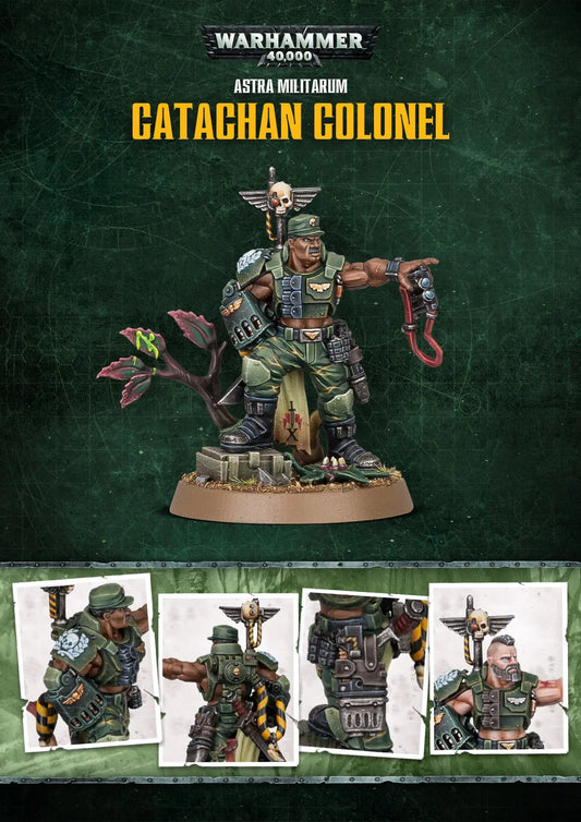 Warhammer 40K - Catachan Colonel Limited Edition Rapid Spin Tcg