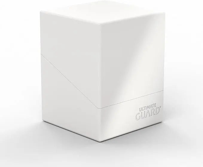 White card storage box with 'Ultimate Guard' branding on a white background