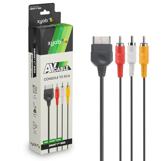 XYAB  AV Composite Cable - Original Xbox Rapid Spin Tcg