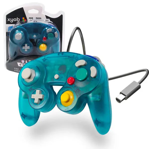 XYAB Ultimate NGC Joystick Controller for Nintendo GameCube - Gold Rapid Spin Tcg